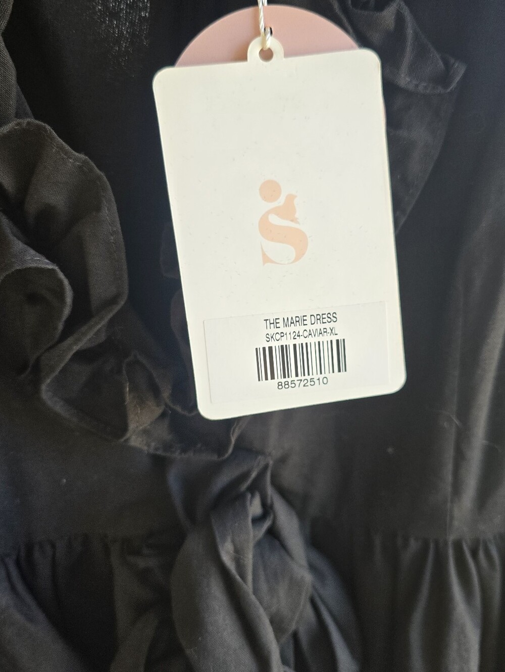 Selkie Black Caviar Dress Xl - Picture 8 of 10